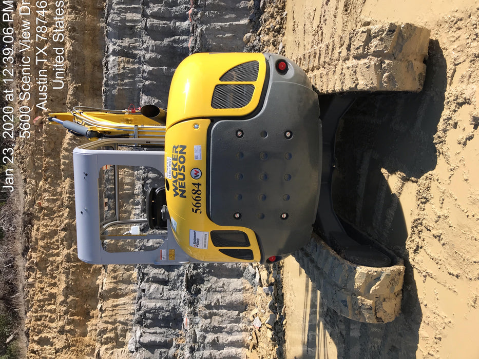 2020 Wacker Neuson EZ53 MX,TRK,LGD,CNPY,PC w/QC Coupler, 12"/18"/24" HD Buckets