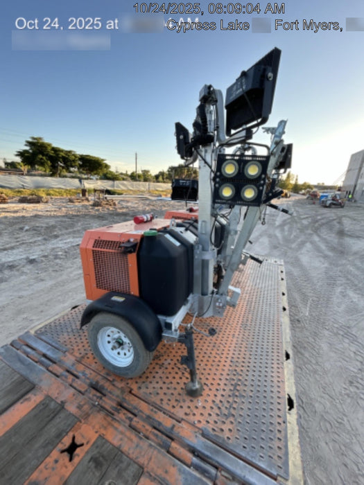 2023 Wanco WLTT-4MM4K Diesel, Deep Sea Controller, Shore Power Plug, Auto Start, (4) 350W LED Floodlights, 4kW Generator, 60 Gal Fuel Tank, 2" Ball, T3