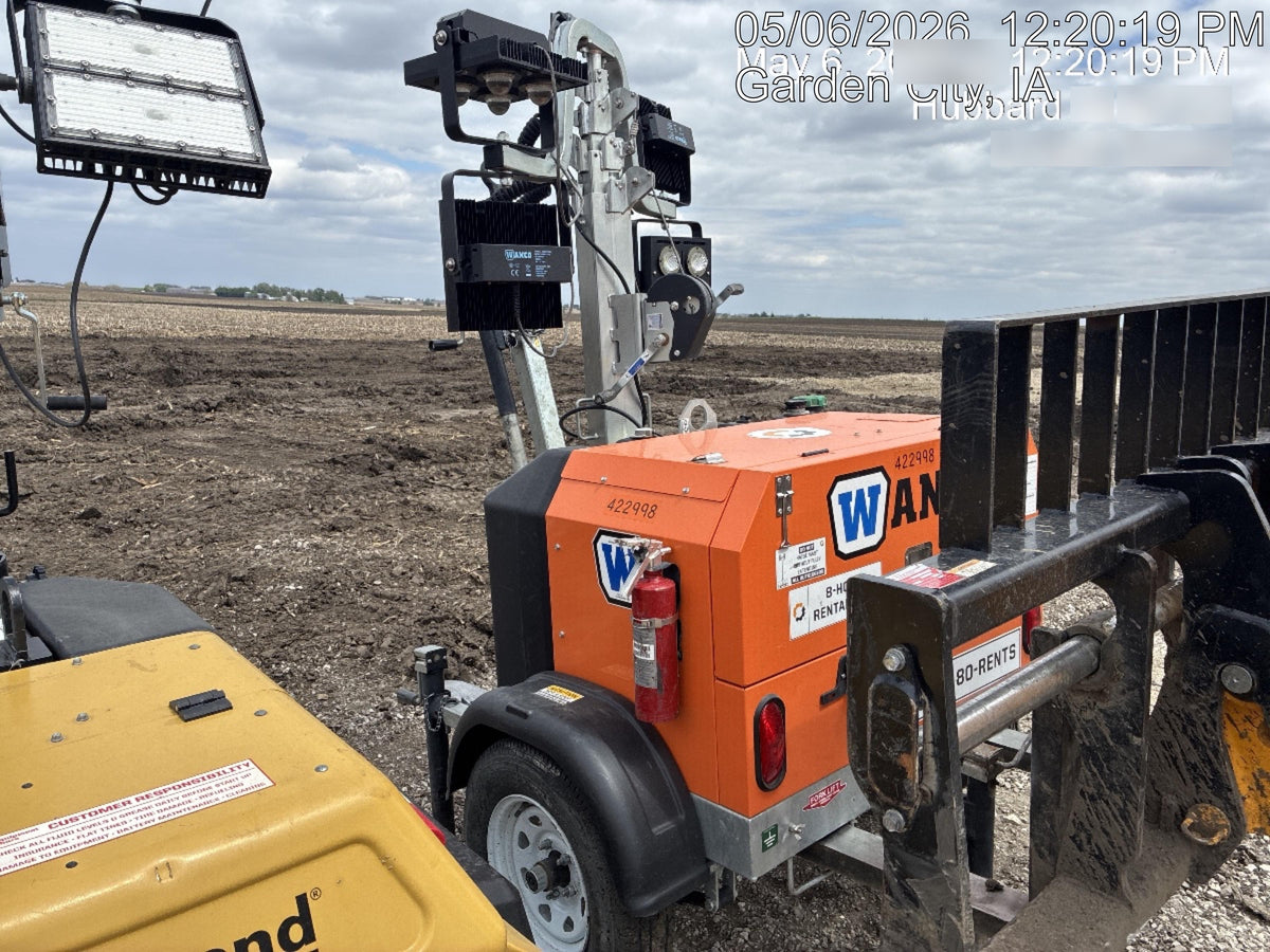 2024 Wanco WLTT-4MM4K Diesel, Deep Sea Controller, Shore Power Plug, Auto Start, (4) 350W LED Floodlights, 4kW Generator, 60 Gal Fuel Tank, 2" Ball, T3