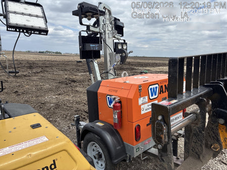 2024 Wanco WLTT-4MM4K Diesel, Deep Sea Controller, Shore Power Plug, Auto Start, (4) 350W LED Floodlights, 4kW Generator, 60 Gal Fuel Tank, 2" Ball, T3