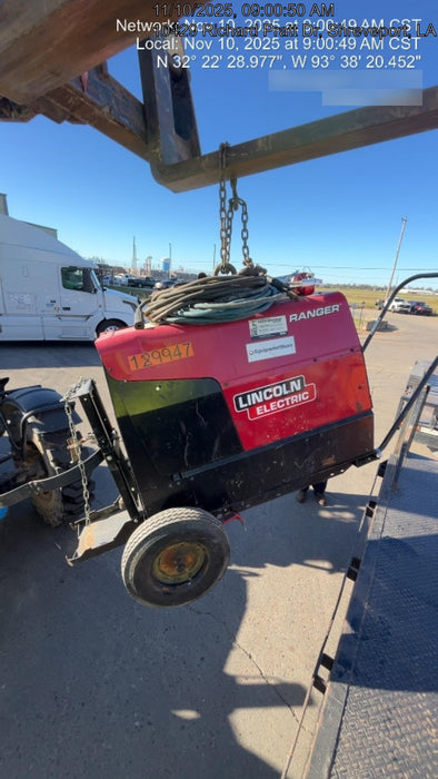 2021 Lincoln Electric Ranger 305 LPG K3430-1, Ranger 305 LPG, Undercarriage, Tank Holder & Strap, 10kw AC Gen, 25hp Kohler LPG Eng