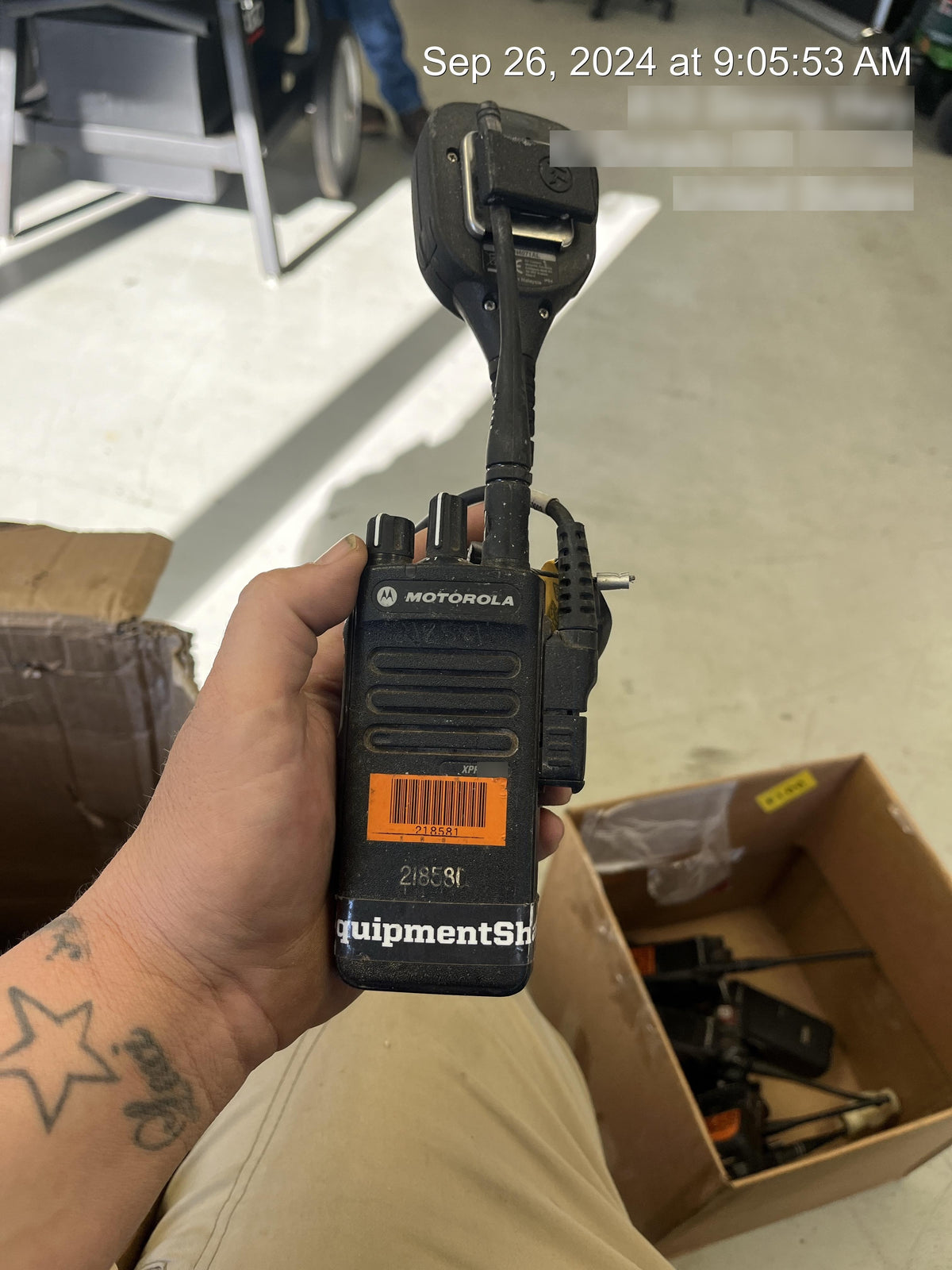 2022 MOTOROLA XPR3300E