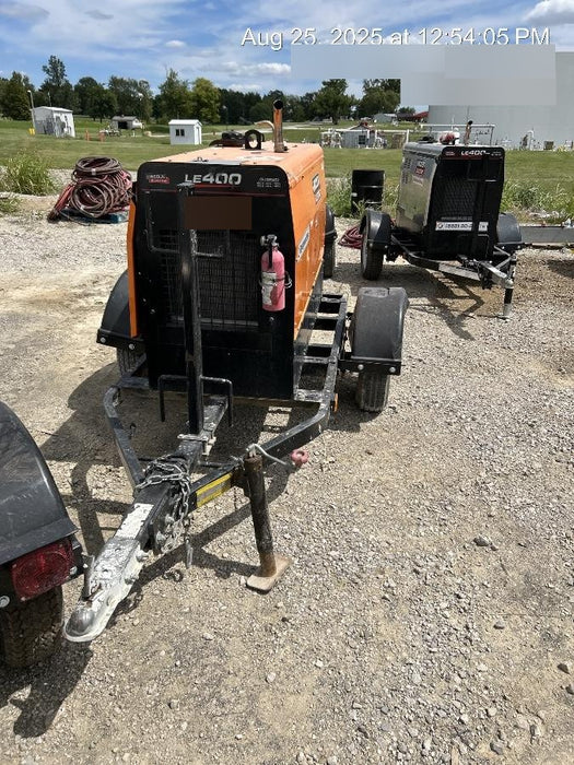 2022 Lincoln Electric LE400 Kubota V1505, Trlr, Cable Rack, Light Kit, ES Decals, T3