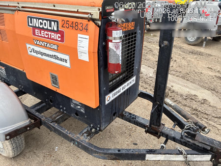 2022 Lincoln Electric LE400 Kubota V1505, Trlr, Cable Rack, Light Kit, ES Decals, T3