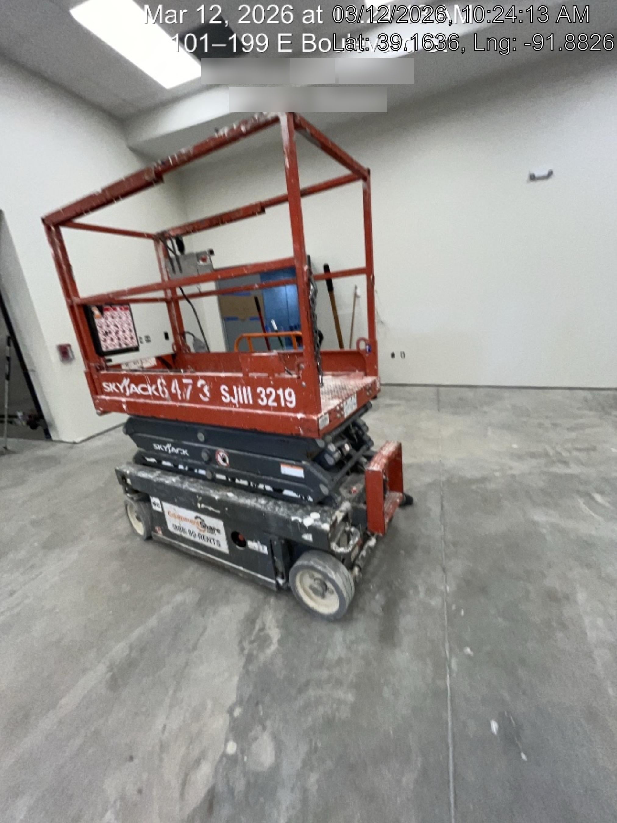 2017 Skyjack SJIII-3219 Skyjack SJ3219, Extended Warranty 5yr/5k hr