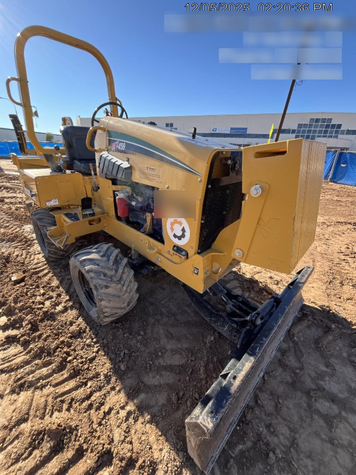 2019 VERMEER RTX450