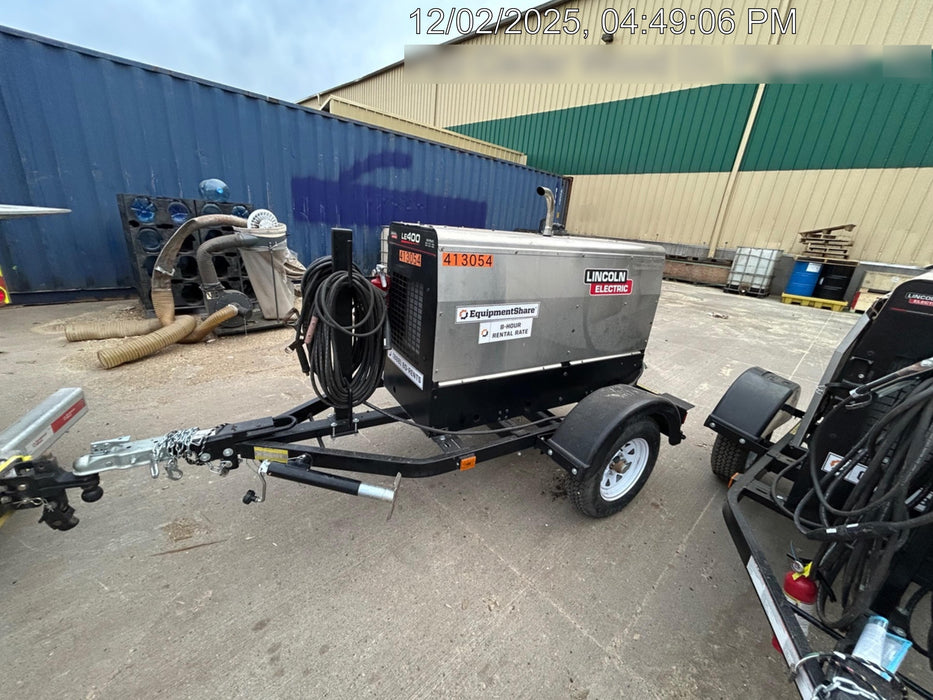 2024 Lincoln Electric LE400 Kubota V1505, Trlr, Cable Rack, Light Kit, ES Decals, T3