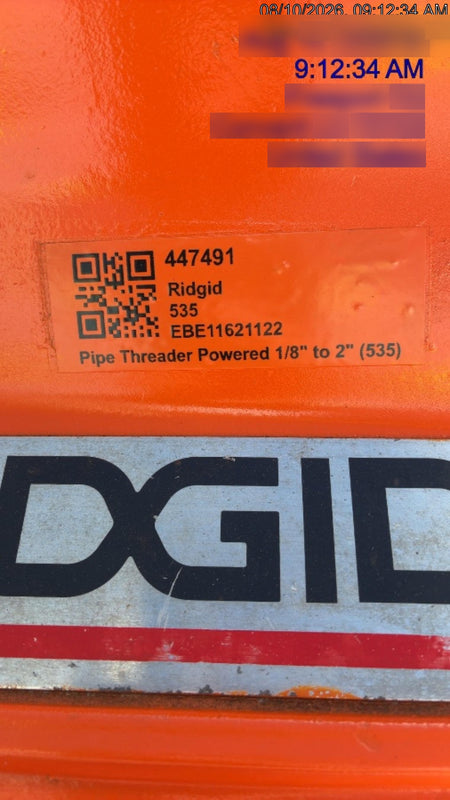 2024 RIDGID 535