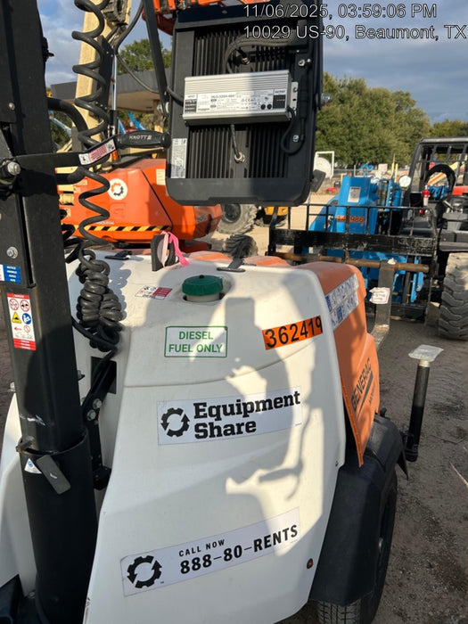 2023 Generac MLT2 Diesel, Flex Switch 120V Input, Powerzone Controller, 
(4) 320W LED Lights, 4kW Generator, 39.9 Gal Fuel Tank, 2" Ball, T3