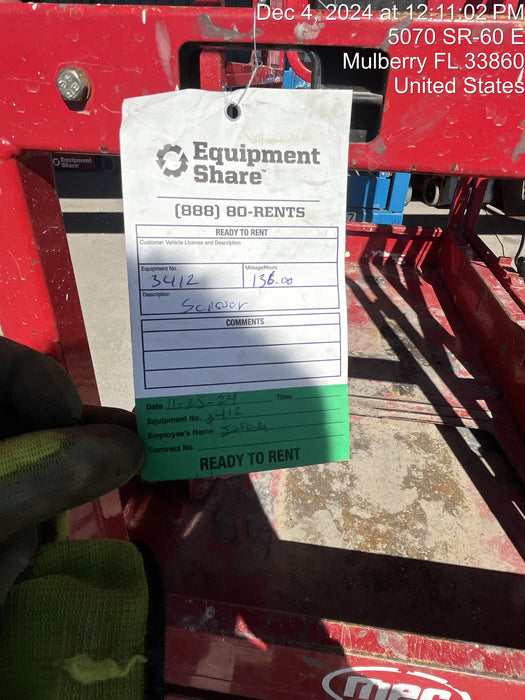 2017 MEC 1330SE MEC 1330SE Scissor Lift