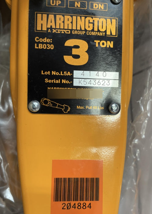 2021 HARRINGTON L5LB030-10