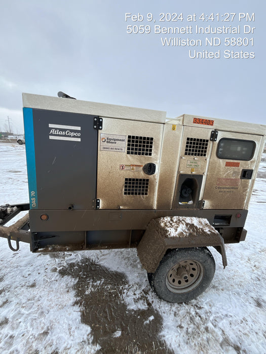 2023 ATLAS COPCO QAS 70