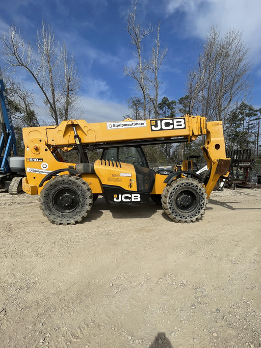 2020 JCB 510-56 Cab/Heat/Air, Solid Tires, Work Lights, Beacon, Aux Hydraulics, Back up Alarm, Lifting Eye, ES Decals