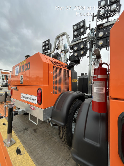 2024 Wanco WLTT-4MM4K Diesel, Deep Sea Controller, Shore Power Plug, Auto Start, (4) 350W LED Floodlights, 4kW Generator, 60 Gal Fuel Tank, 2" Ball, T3