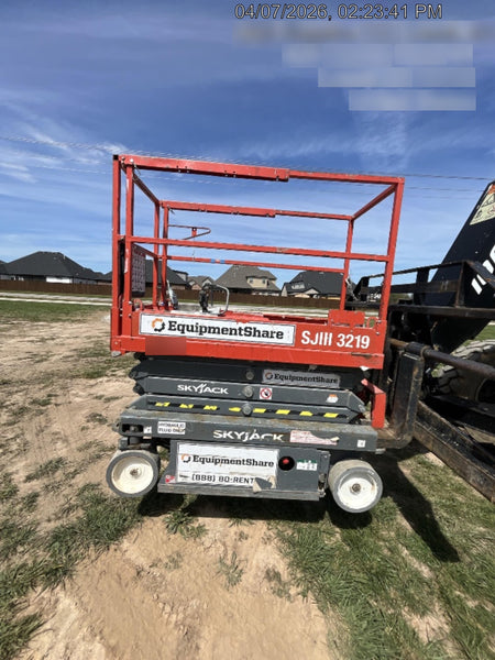 2019 Skyjack SJIII-3219 Standard Options, Trojan Batteries