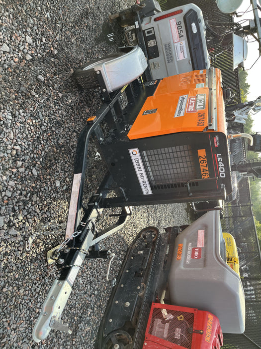 2022 Lincoln Electric LE400 Kubota V1505, Trlr, Cable Rack, Light Kit, ES Decals, T3