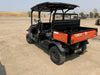 2021 Kubota RTV-X1140W-H Plastic Canopy, Windshield Acrylic Clear, LED Strobe Light, Wire Harness Kit, Back up Alarm