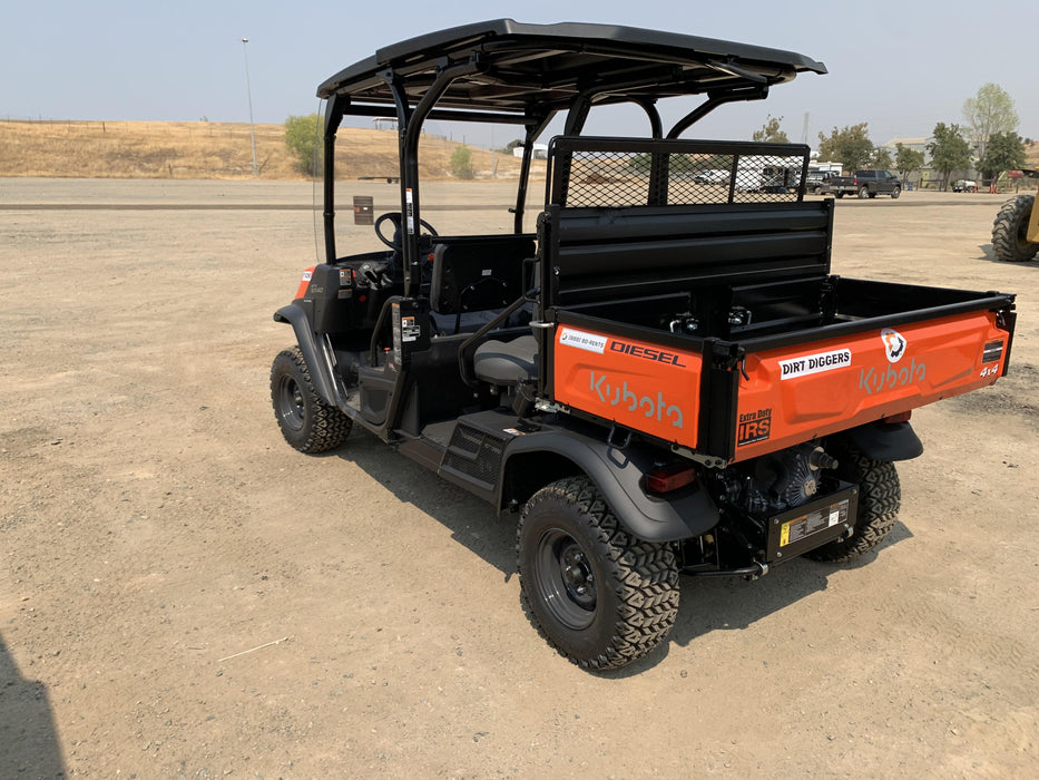 2021 Kubota RTV-X1140W-H Plastic Canopy, Windshield Acrylic Clear, LED Strobe Light, Wire Harness Kit, Back up Alarm