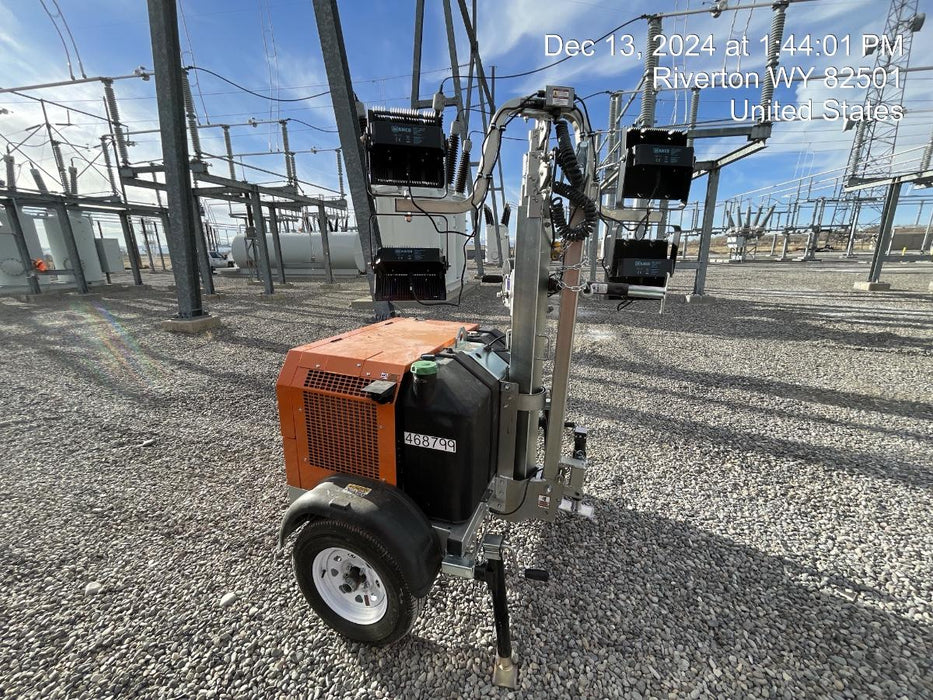 2024 Wanco WLTT-4MM4K Diesel, Deep Sea Controller, Shore Power Plug, Auto Start, (4) 350W LED Floodlights, 4kW Generator, 60 Gal Fuel Tank, 2" Ball, T3