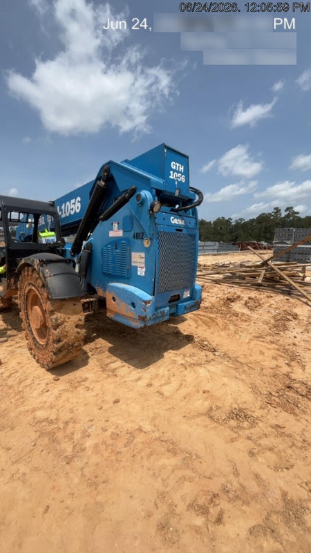 2017 Genie GTH-1056 Genie GTH1056, Solid Tires, 60" carriage, Light Kit, Open ROPS