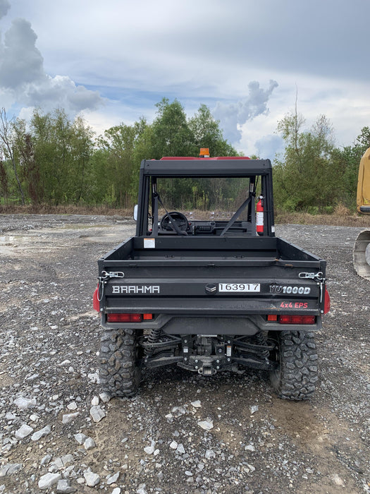 2021 Yanmar YU1000 Canopy, Steel Wheel, Poly WindShield, Beacon, Backup Alarm