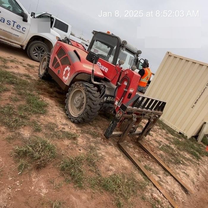 2020 Manitou MTA5519 Cab/Heat/Air, Solid Tires, Work Lights, Beacon, Aux Hydraulics, Back up Alarm, Mirrors, ES Keypad