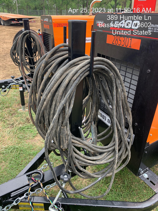 2022 Lincoln Electric LE400 Kubota V1505, Trlr, Cable Rack, Light Kit, ES Decals, T3