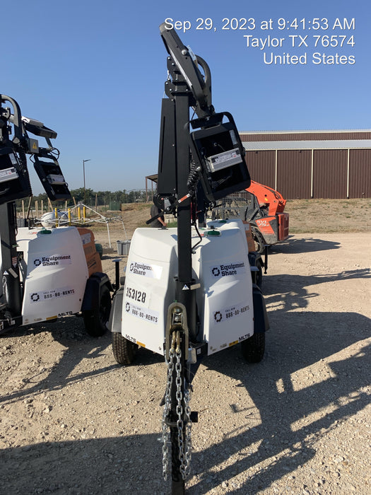 2023 Generac MLT2 Diesel, Flex Switch 120V Input, Powerzone Controller, (4) 320W LED Lights, 4kW Generator, 39.9 Gal Fuel Tank, 2" Ball, T3