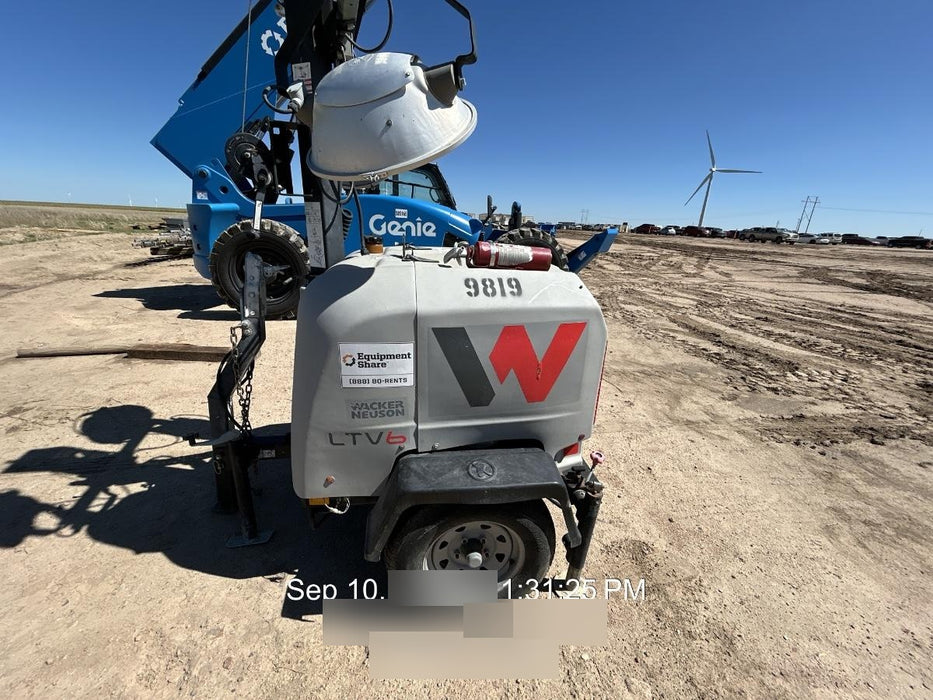 Wacker Neuson LTV6K-MH Wacker Neuson LTV6K Towable Light Tower