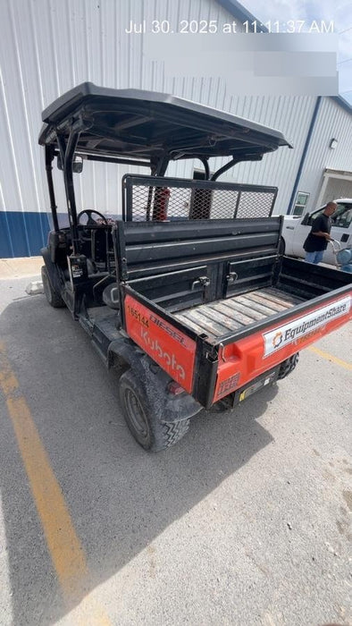 2021 Kubota RTV-X1140W-H Plastic Canopy, Windshield Acrylic Clear, LED Strobe Light, Wire Harness Kit, Back up Alarm