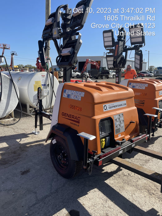 2023 Generac MLT2 Diesel, Flex Switch 120V Input, Powerzone Controller, 
(4) 320W LED Lights, 4kW Generator, 39.9 Gal Fuel Tank, 2" Ball, T3