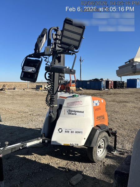 2024 Generac MLT2 Diesel, Flex Switch 120V Input, Powerzone Controller, 
(4) 320W LED Lights, 4kW Generator, 39.9 Gal Fuel Tank, 2" Ball, T3