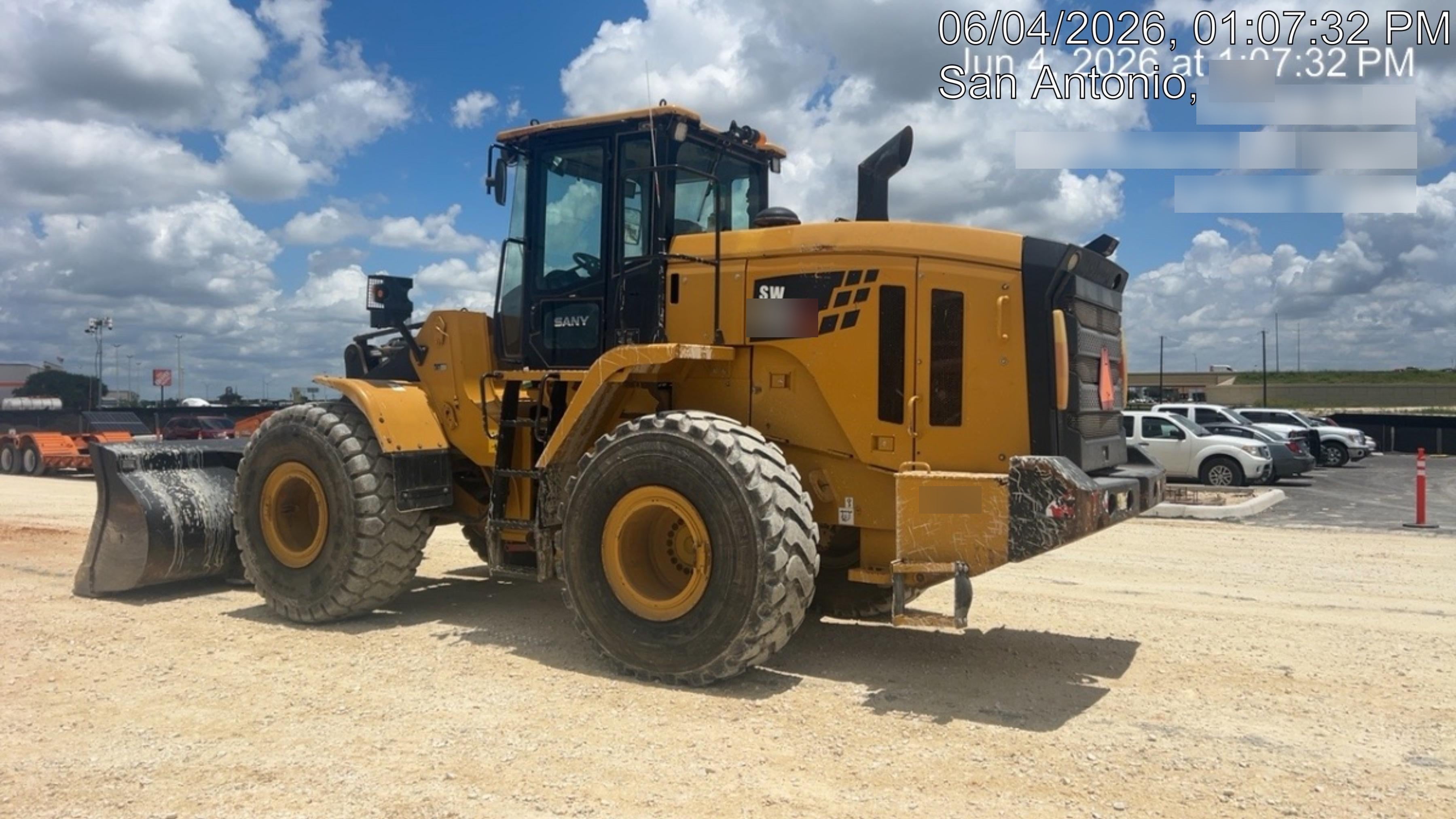 2019 Sany SW405K Standard, JRB Hydraulic QC, 4yrd Bucket, Standard Carriage, 72" Tines - SW405-00A