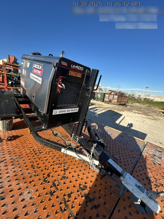 2024 Lincoln Electric LE400 Kubota V1505, Trlr, Cable Rack, Light Kit, ES Decals, T3