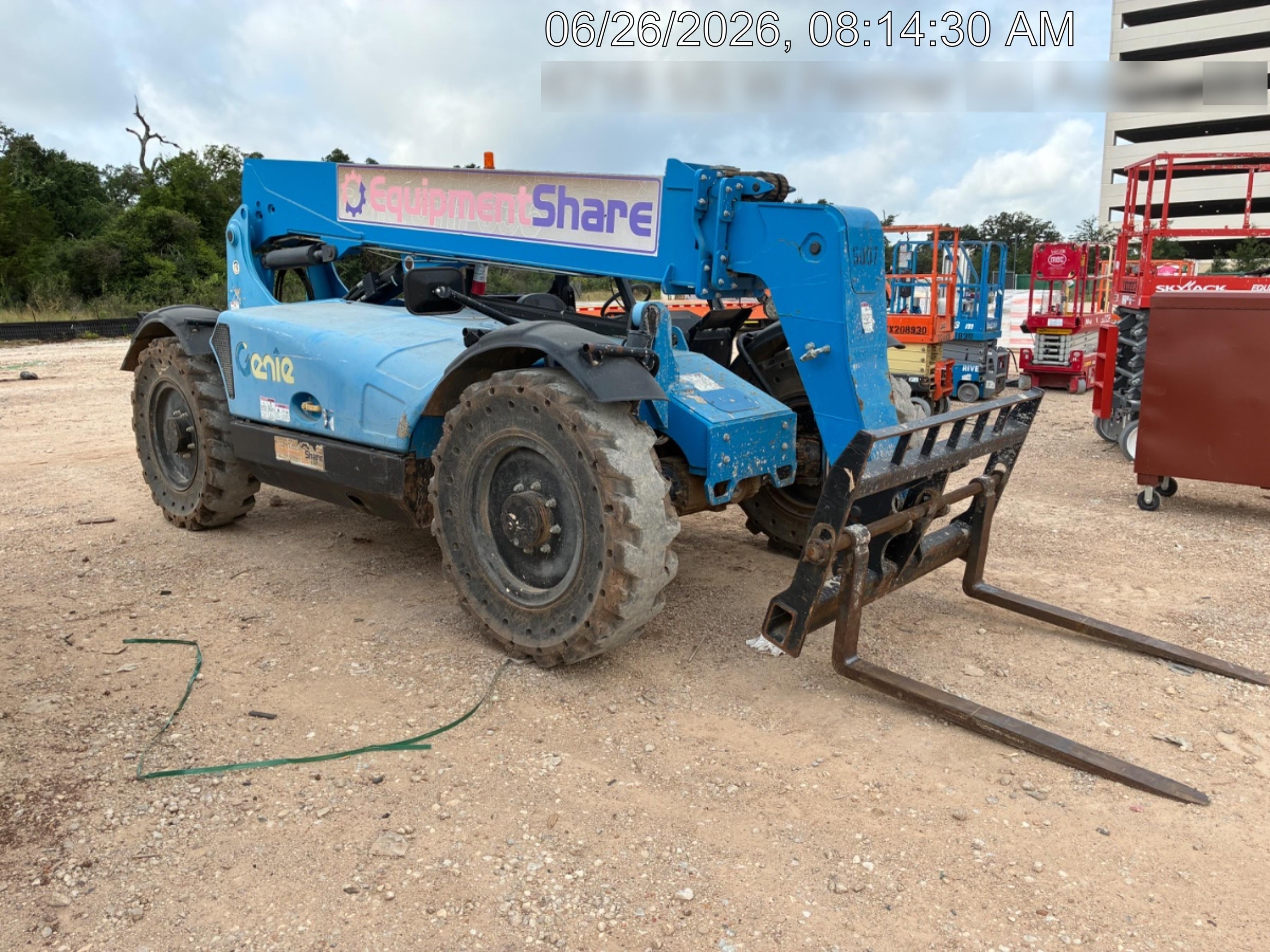 2017 Genie GTH-636 Genie GTH636, Solid RT Tires, T4F, worklights (LED, rear), Open ROPS
