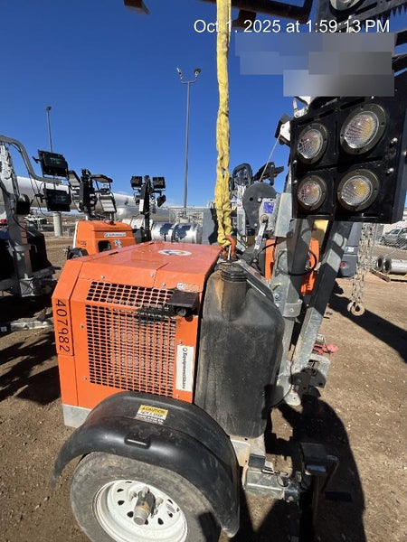 2024 Wanco WLTT-4MM4K Diesel, Deep Sea Controller, Shore Power Plug, Auto Start, (4) 350W LED Floodlights, 4kW Generator, 60 Gal Fuel Tank, 2" Ball, T3