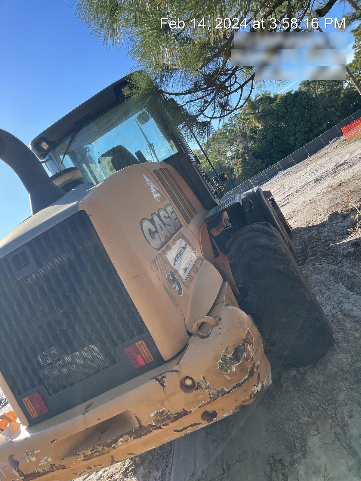 2016 CASE 621F