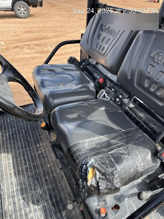 2022 Kubota RTV-X1140W-H Plastic Canopy, Windshield Acrylic Clear, LED Strobe Light, Wire Harness Kit, Back up Alarm