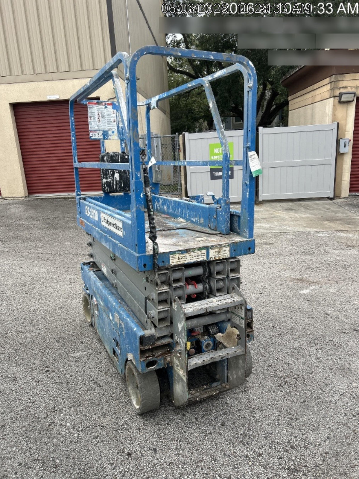 2020 Genie GS-1930 Standard Machine