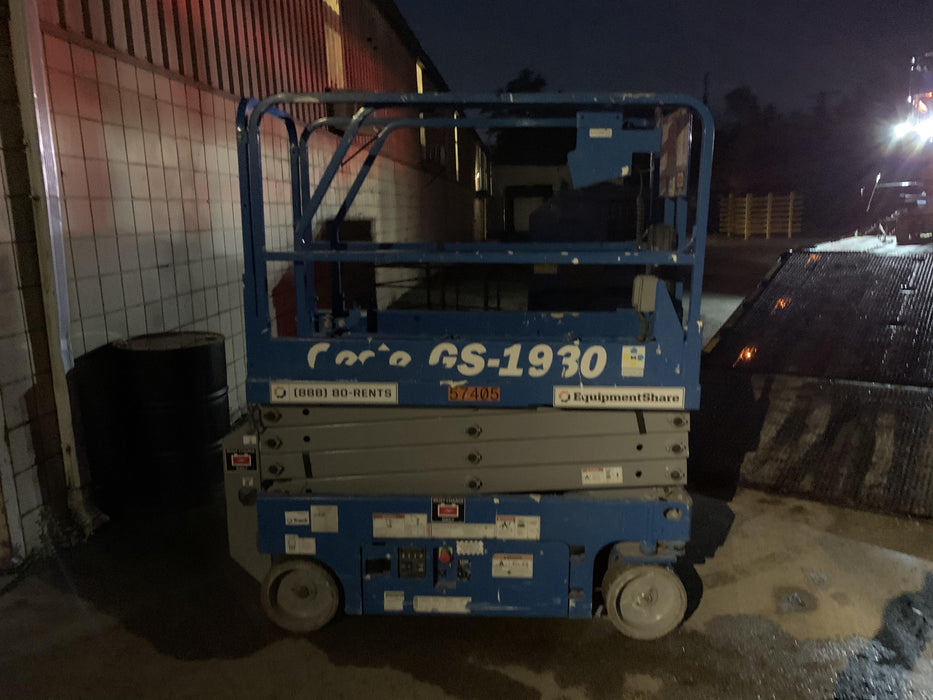 2016 Genie GS-1930 Standard Rental Specs