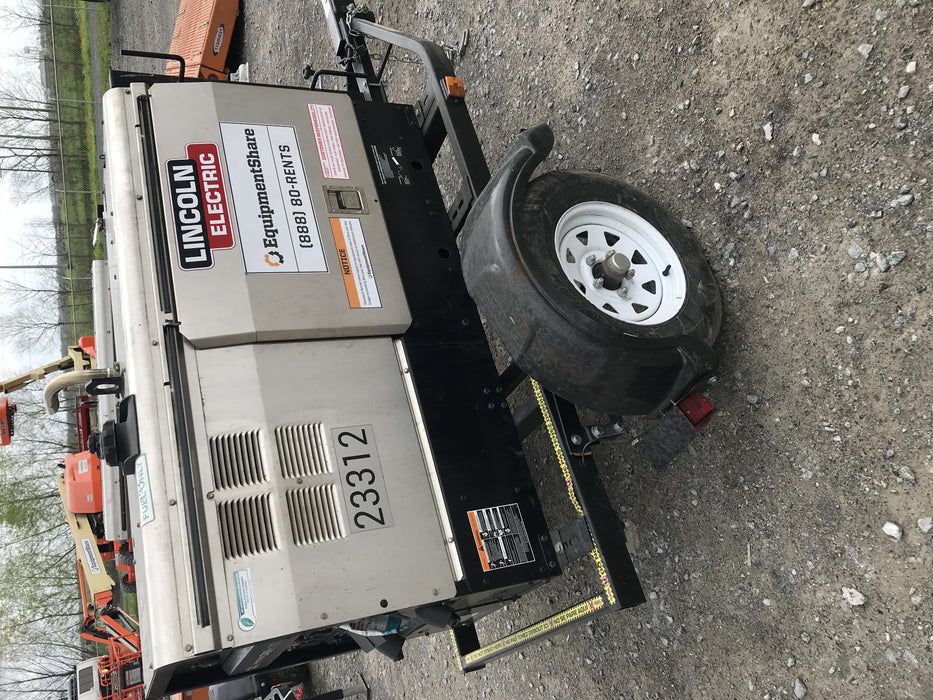 2019 Lincoln Electric Vantage 322 Lincoln Vantage 322 Welder w/Trailer, Light Kit, Cable Rack