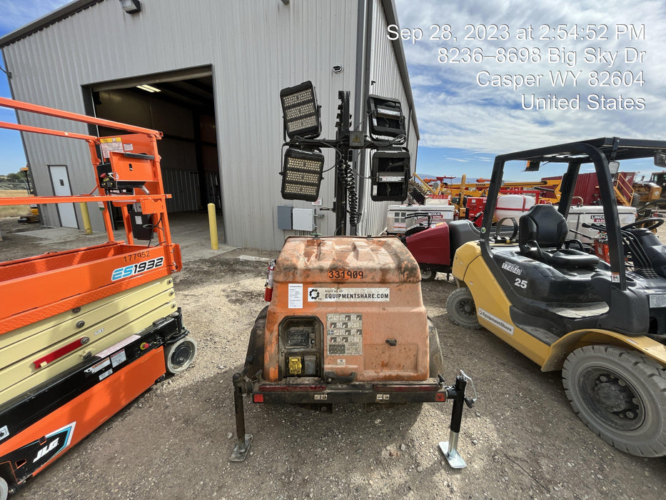 2023 Generac MLT2 Diesel, Flex Switch 120V Input, Powerzone Controller, (4) 320W LED Lights, 4kW Generator, 39.9 Gal Fuel Tank, 2" Ball, T3