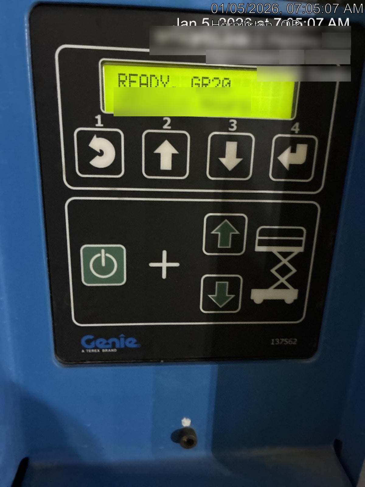 2019 GENIE GR-20