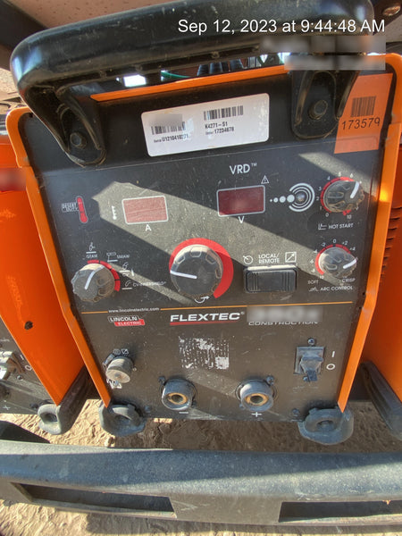 2021 LINCOLN ELECTRIC FLEXTEC 350X