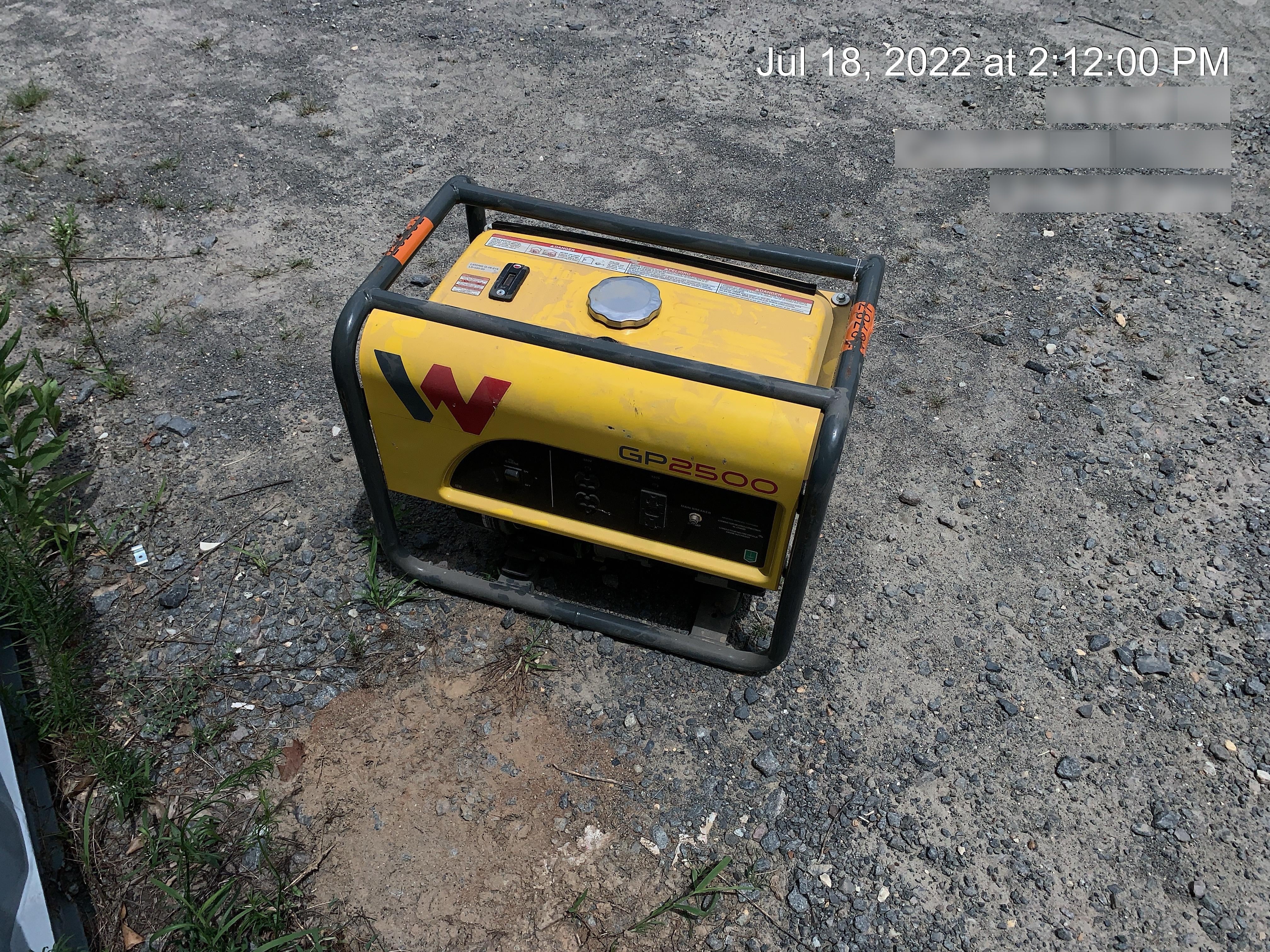 2020 WACKER NEUSON GP2500A