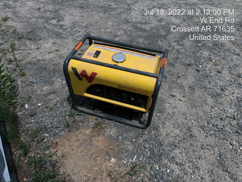 2020 WACKER NEUSON GP2500A