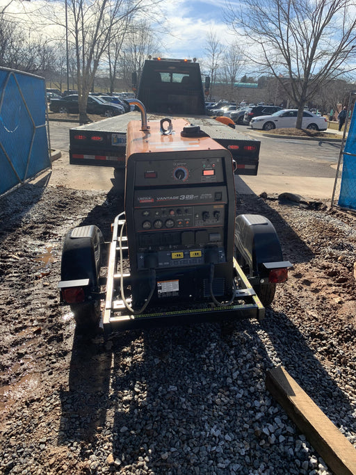 2021 Lincoln Electric Vantage 322 Vantage 322 Ready Pak 3 w/ Decals, ORANGE (includes trailer, cable rack, fender light kit) NO Telematics