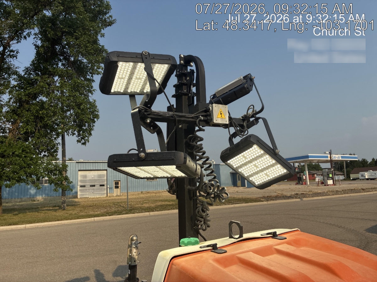 2024 Generac MLT2 Diesel, Flex Switch 120V Input, Powerzone Controller, 
(4) 320W LED Lights, 4kW Generator, 39.9 Gal Fuel Tank, 2" Ball, T3