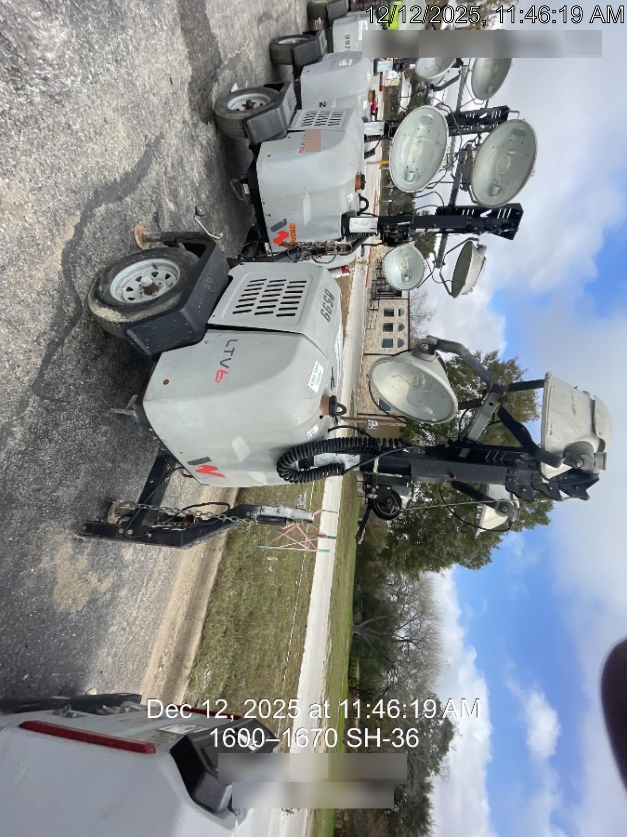 2018 Wacker Neuson LTV6L-MH Wacker Neuson LTV6L Towable Light Tower