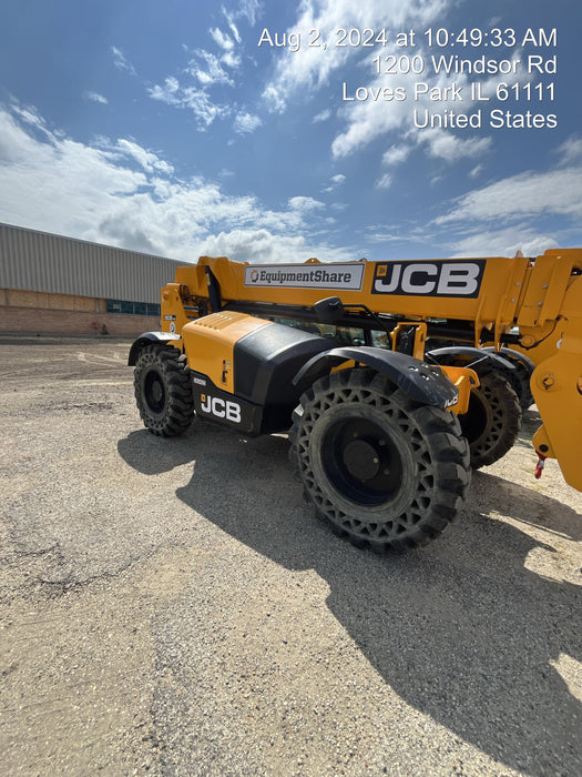 2022 JCB 509-42 74Hp Dsl, Cab/Heat/Air, Sld Tires, LED WL, Bcn, L Hook, EST